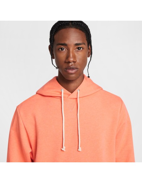 Nike Standard Issue Pullover Basketball Hoodie Light Wild MangoHeatherPale Ivory FZ0218643