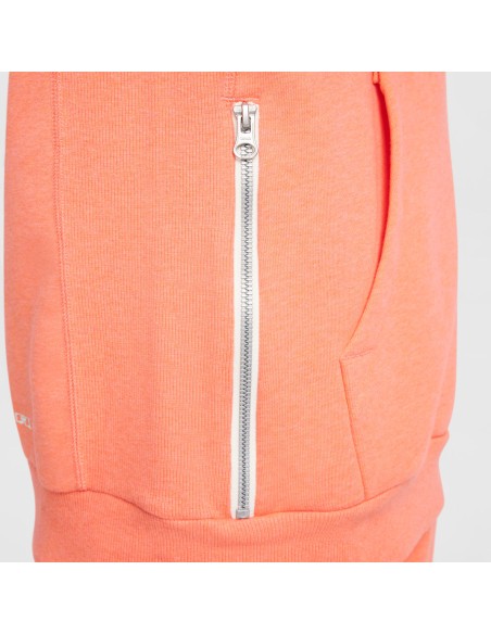 Nike Standard Issue Pullover Basketball Hoodie Light Wild MangoHeatherPale Ivory FZ0218643