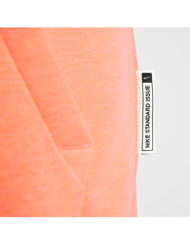 Nike Standard Issue Pullover Basketball Hoodie Light Wild MangoHeatherPale Ivory FZ0218643