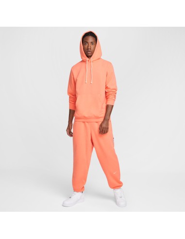 Nike Standard Issue Pullover Basketball Hoodie Light Wild MangoHeatherPale Ivory FZ0218643