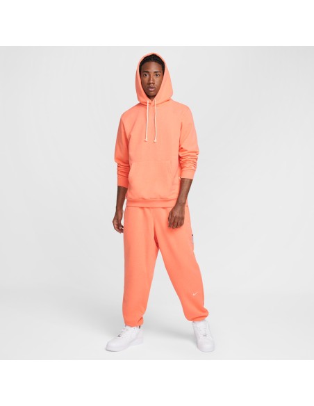 Nike Standard Issue Pullover Basketball Hoodie Light Wild MangoHeatherPale Ivory FZ0218643