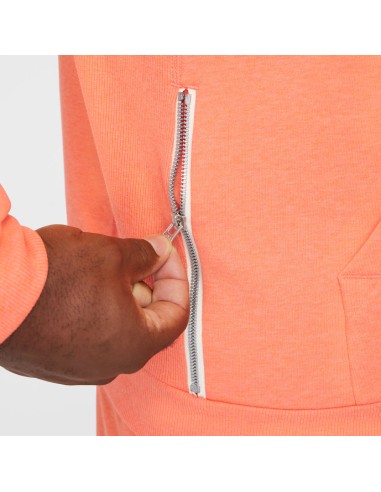 Nike Standard Issue Pullover Basketball Hoodie Light Wild MangoHeatherPale Ivory FZ0218643