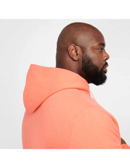 Nike Standard Issue Pullover Basketball Hoodie Light Wild MangoHeatherPale Ivory FZ0218643