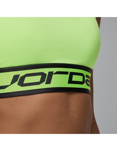 Jordan Sport Indy Women's Light Support Sports Bra Electric GreenBlackElectric Green FV6498358