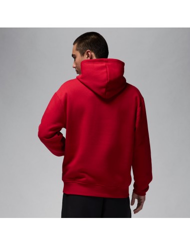 Jordan Jumpman "Chimney" Men's Fleece Pullover Hoodie Gym RedBlack HQ5654687 MBS