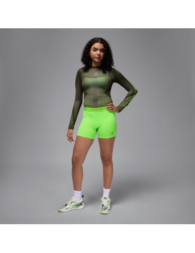Jordan Sport Leak Protection Period Women's Shorts Electric Green HF9483359 MBS