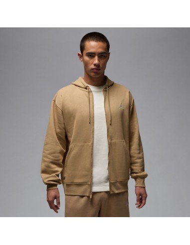 Jordan Brooklyn Fleece Men's Fullzip Hoodie Desert CamoWhite FV7289257 MBS