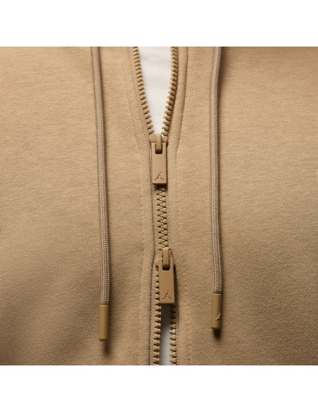 Jordan Brooklyn Fleece Men's Fullzip Hoodie Desert CamoWhite FV7289257 MBS