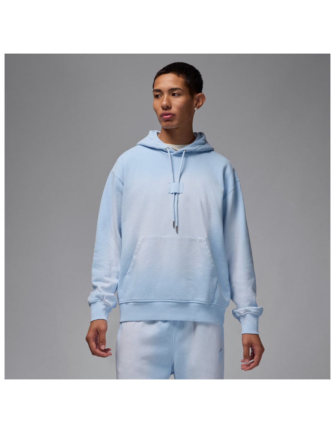 Jordan Flight Fleece Men's Pullover Hoodie Hydrogen Blue FV7249407 MBS