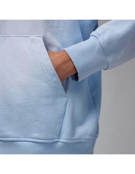 Jordan Flight Fleece Men's Pullover Hoodie Hydrogen Blue FV7249407 MBS