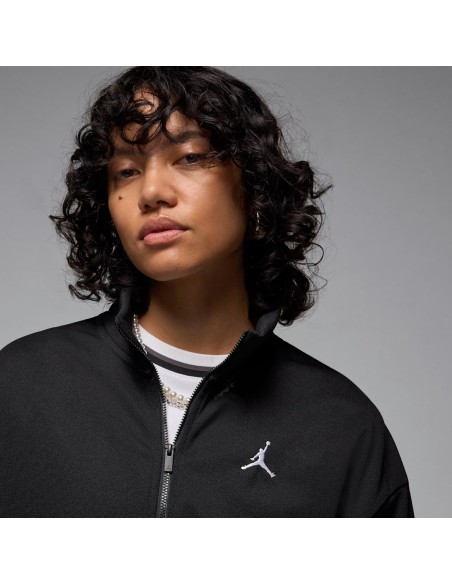 Jordan Women's Knit Jacket BlackWhiteWhite FV7104010 MBS