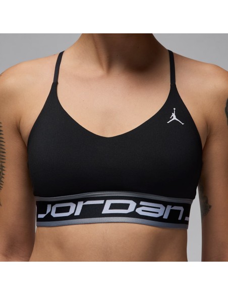Jordan Sport Indy Women's Light Support Sports Bra BlackStealthBlackWhite FV6498010 MBS