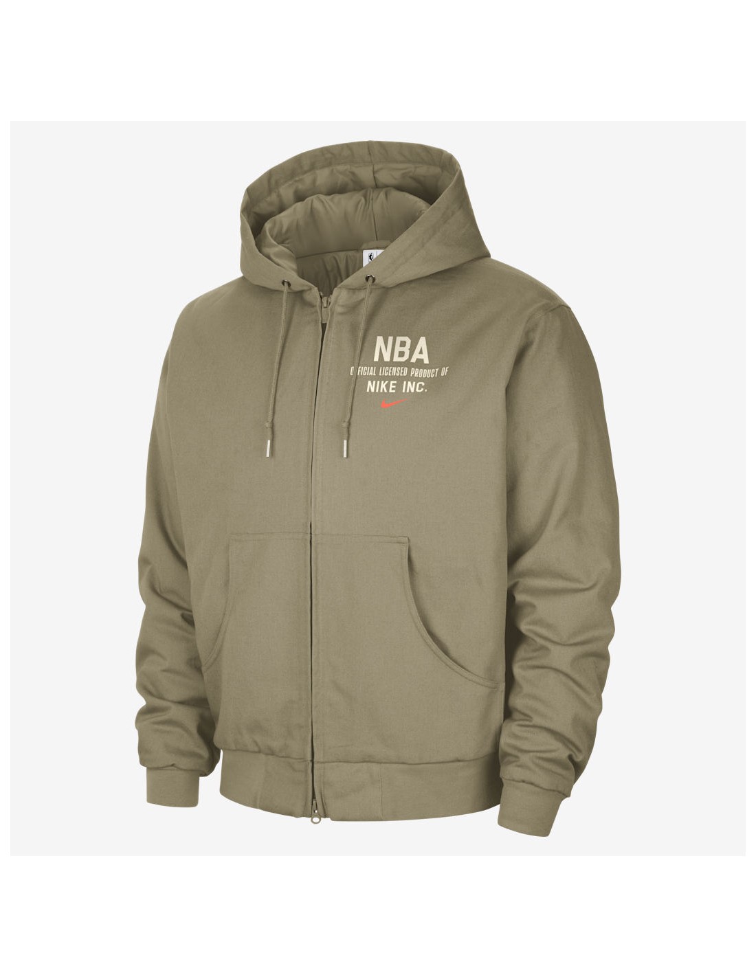 Team 31 Men's Nike NBA Jacket Neutral OliveHyper CrimsonAntique BrassHyper Crimson FQ3590276 MBS