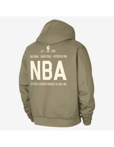 Team 31 Men's Nike NBA Jacket Neutral OliveHyper CrimsonAntique BrassHyper Crimson FQ3590276 MBS