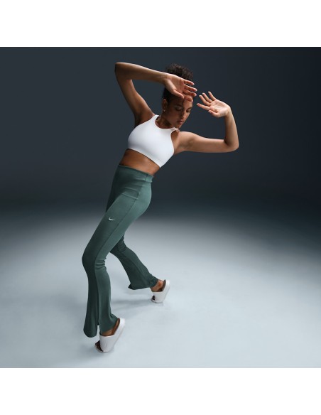 Nike Sportswear Chill Knit Women's Tight MiniRib Flared Leggings Vintage GreenSail FQ2113338 MBS
