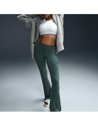 Nike Sportswear Chill Knit Women's Tight MiniRib Flared Leggings Vintage GreenSail FQ2113338 MBS