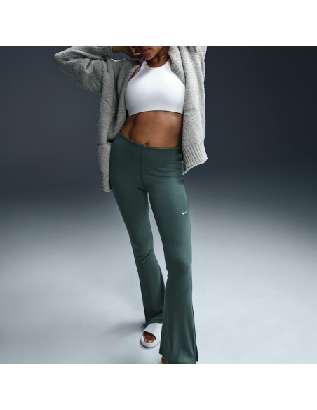 Nike Sportswear Chill Knit Women's Tight MiniRib Flared Leggings Vintage GreenSail FQ2113338 MBS