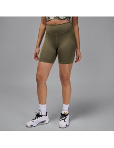 Jordan Sport Women's HighWaisted 7" Bike Shorts Medium OliveWhite FN7325222 MBS