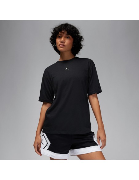 Jordan Sport Women's Diamond ShortSleeve Top BlackWhite FN5116010 MBS