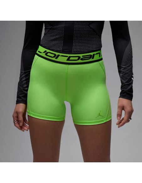 Jordan Sport Women's 5" Shorts Electric Green FB4623359 MBS