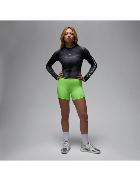 Jordan Sport Women's 5" Shorts Electric Green FB4623359 MBS