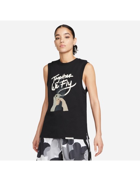 Nike DriFIT Standard Issue Women's Top BlackWhite DH7658010 MBS