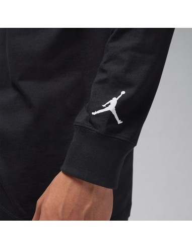 Jordan Jumpman Chimney Men's LongSleeve TShirt BlackWhite CV1745010 MBS