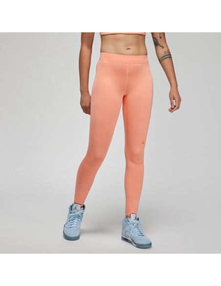 Jordan Women's 78 Logo Leggings Crimson BlissRush Orange DD7007693 MBS