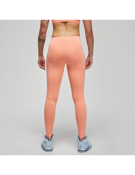 Jordan Women's 78 Logo Leggings Crimson BlissRush Orange DD7007693 MBS