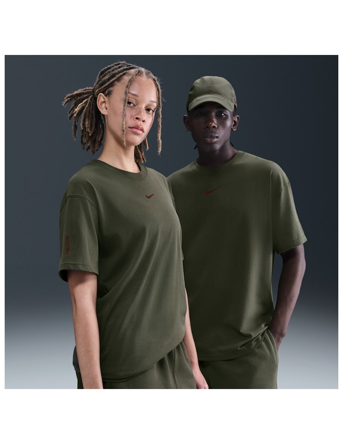 Nike x NOCTA CS Tshirt Cargo KhakiTeam Red IB5673325 MBS