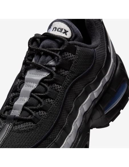 Nike Air Max 95 OG Big Bubble Black White Metallic Silver IB1667003 MBS