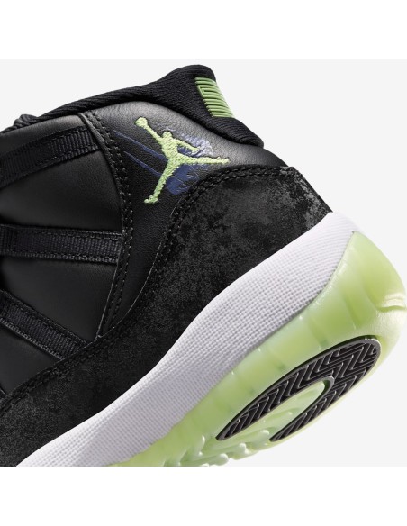 Jordan 11 Retro Black Barely Volt GS IB1378001 MBS