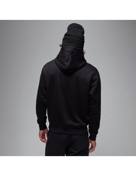 Air Jordan Jumpman Chimney Fleece Pullover Hoodie 'BlackGym Red' HQ5654010 MBS