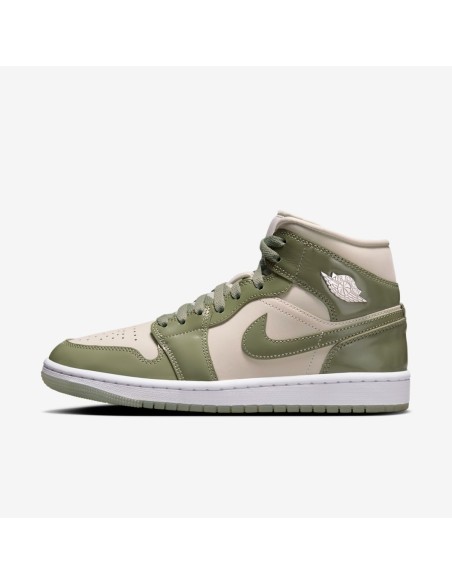 Jordan 1 Mid SE Sea Glass Oil Green Women's HF4079003 MBS