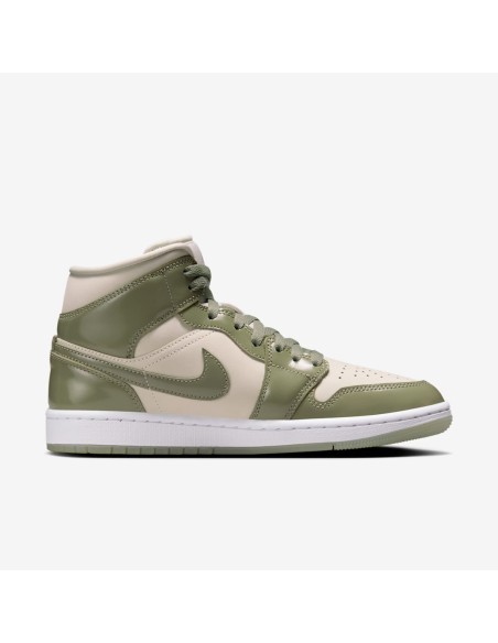 Jordan 1 Mid SE Sea Glass Oil Green Women's HF4079003 MBS