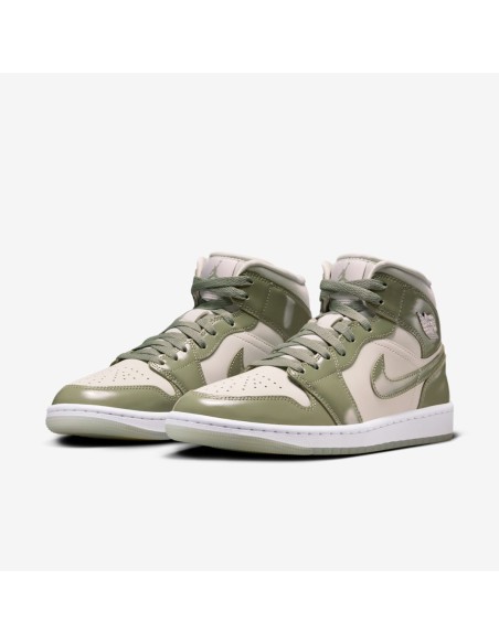 Jordan 1 Mid SE Sea Glass Oil Green Women's HF4079003 MBS