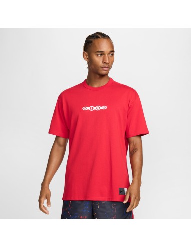 Nike Men's Max90 Basketball TShirt University Red FZ8067657 MBS