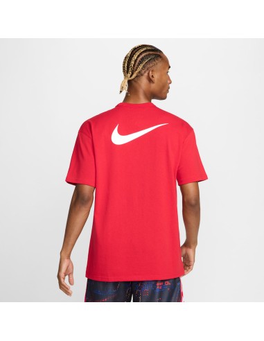 Nike Men's Max90 Basketball TShirt University Red FZ8067657 MBS