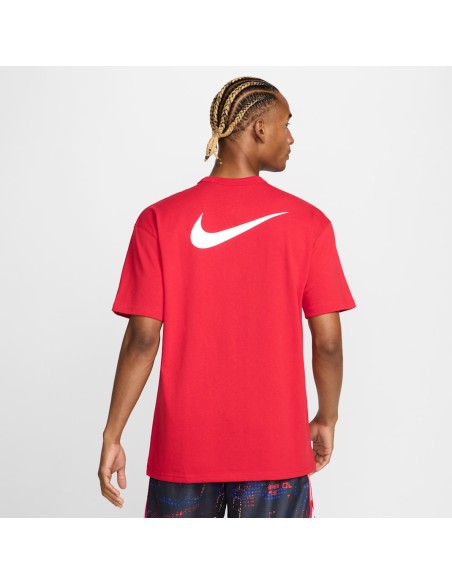 Nike Men's Max90 Basketball TShirt University Red FZ8067657 MBS