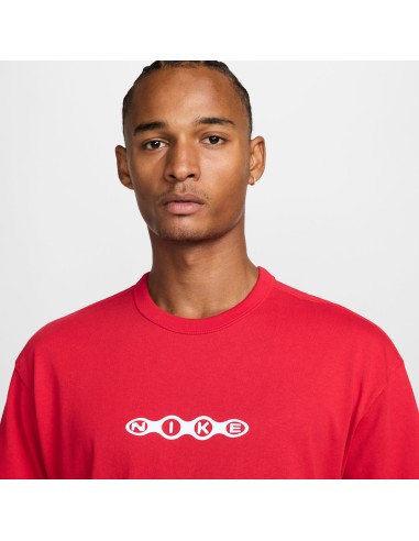 Nike Men's Max90 Basketball TShirt University Red FZ8067657 MBS