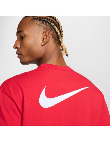 Nike Men's Max90 Basketball TShirt University Red FZ8067657 MBS