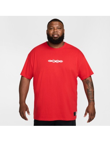 Nike Men's Max90 Basketball TShirt University Red FZ8067657 MBS
