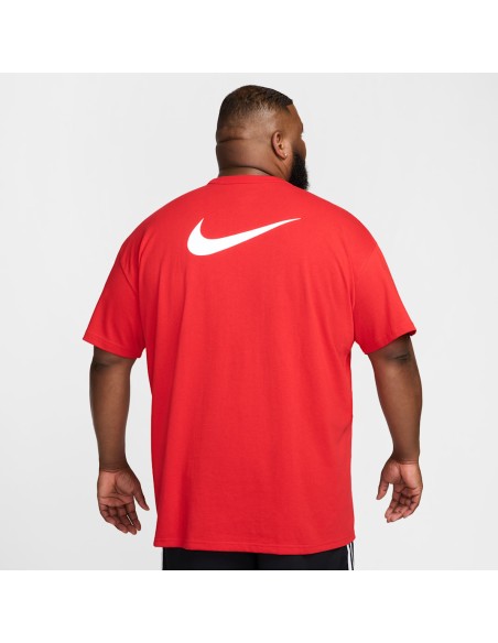 Nike Men's Max90 Basketball TShirt University Red FZ8067657 MBS