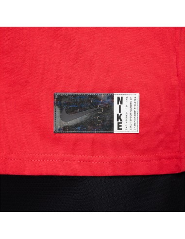 Nike Men's Max90 Basketball TShirt University Red FZ8067657 MBS