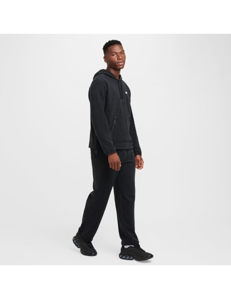 Nike Club Men's Winterized Pullover Hoodie BlackWhite FZ0660010 MBS