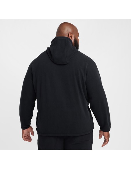 Nike Club Men's Winterized Pullover Hoodie BlackWhite FZ0660010 MBS