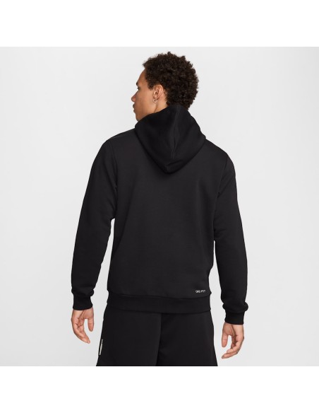 Nike Standard Issue Men's DriFIT Pullover Basketball Hoodie BlackPale Ivory FZ0218010 MBS