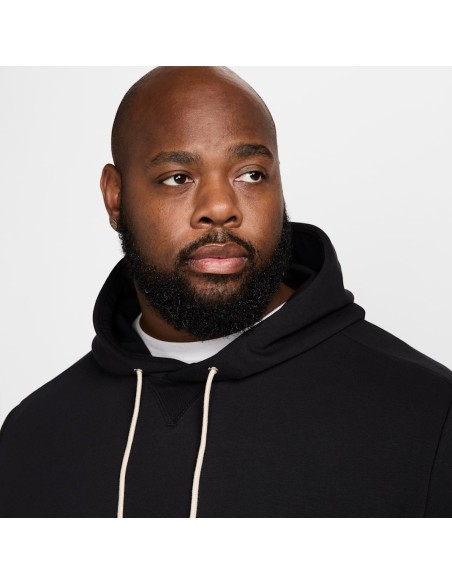 Nike Standard Issue Men's DriFIT Pullover Basketball Hoodie BlackPale Ivory FZ0218010 MBS