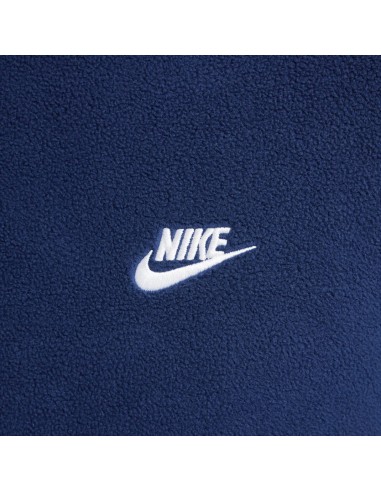 Nike Club Men's Winterized Pullover Hoodie Midnight NavyWhite FZ0660410 MBS