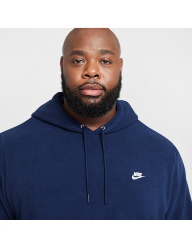 Nike Club Men's Winterized Pullover Hoodie Midnight NavyWhite FZ0660410 MBS